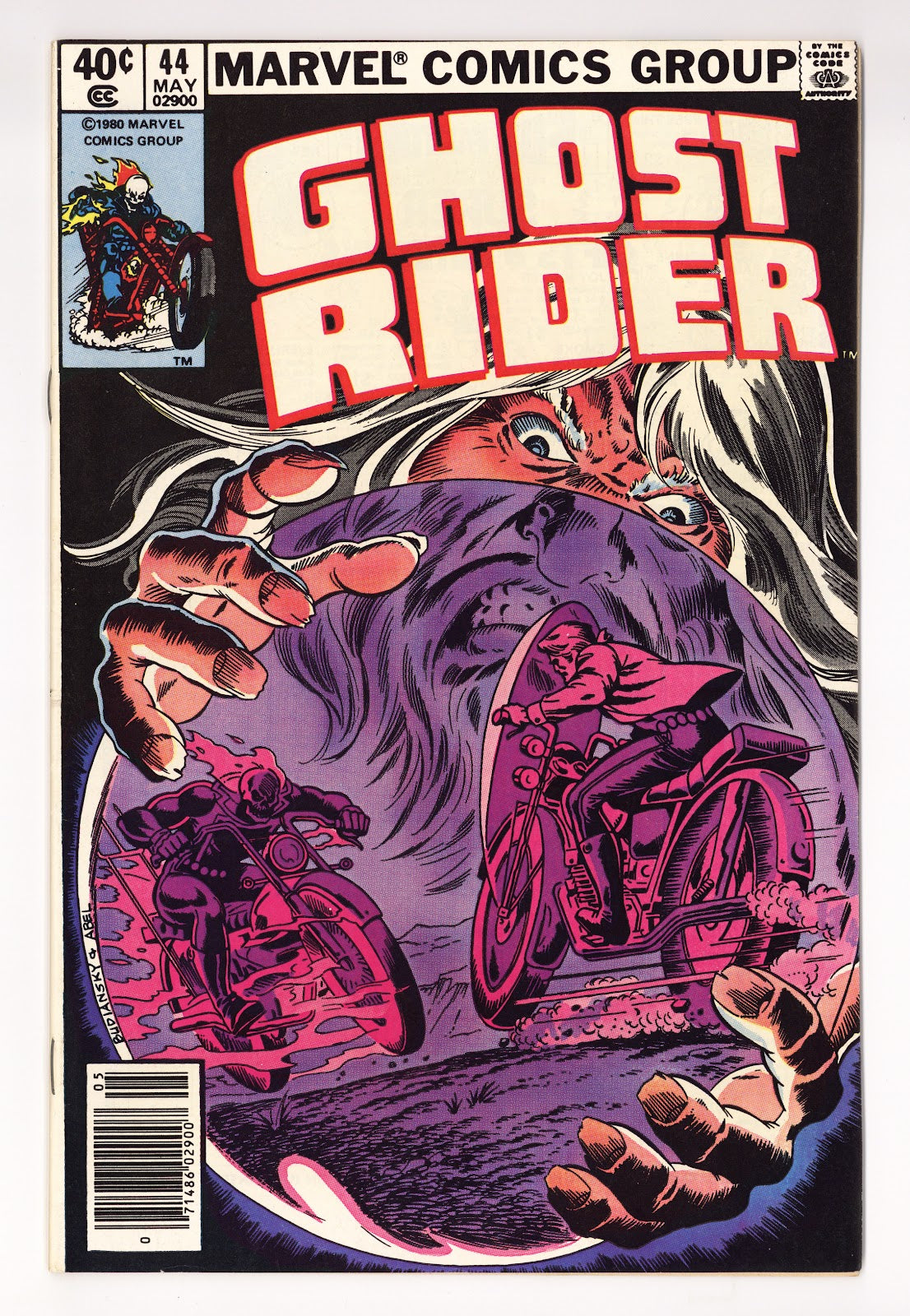 Ghost Rider Vol 1 44  Mid Grade   (1980)   Newsstand  