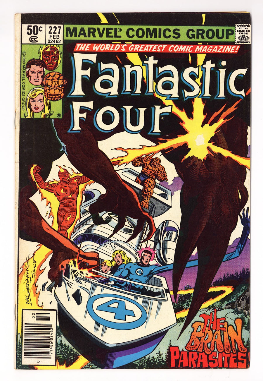 Fantastic Four Vol 1 227 Low Grade (1981) Newsstand 