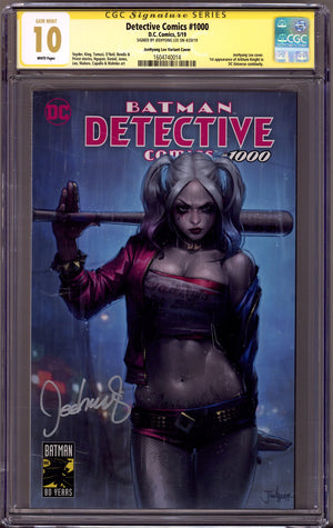 Detective Comics Vol 3 1000 CGC 10 (GEM) Plastic In Case (2019) Lee Exclusive Variant Signed x1 Cover Jeehyung Lee