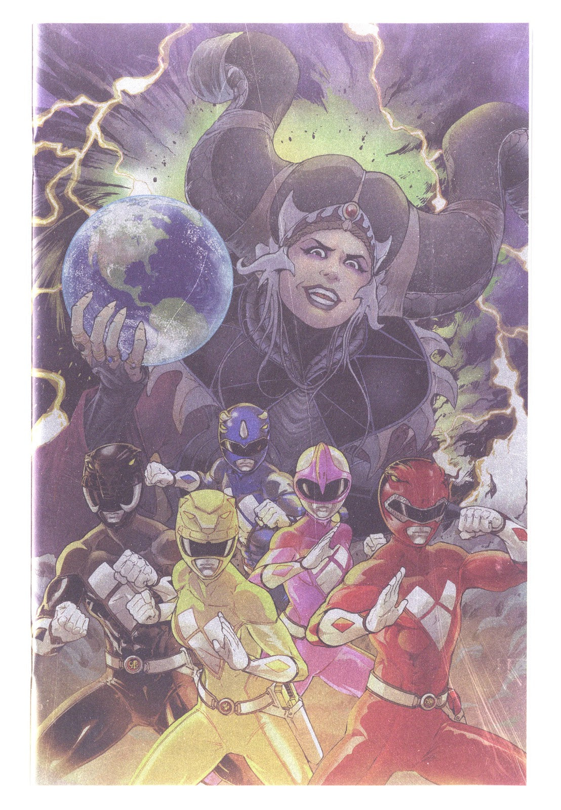 Mighty Morphin Power Rangers Vol 3 2 Foil Virgin Incentive NM (2026)