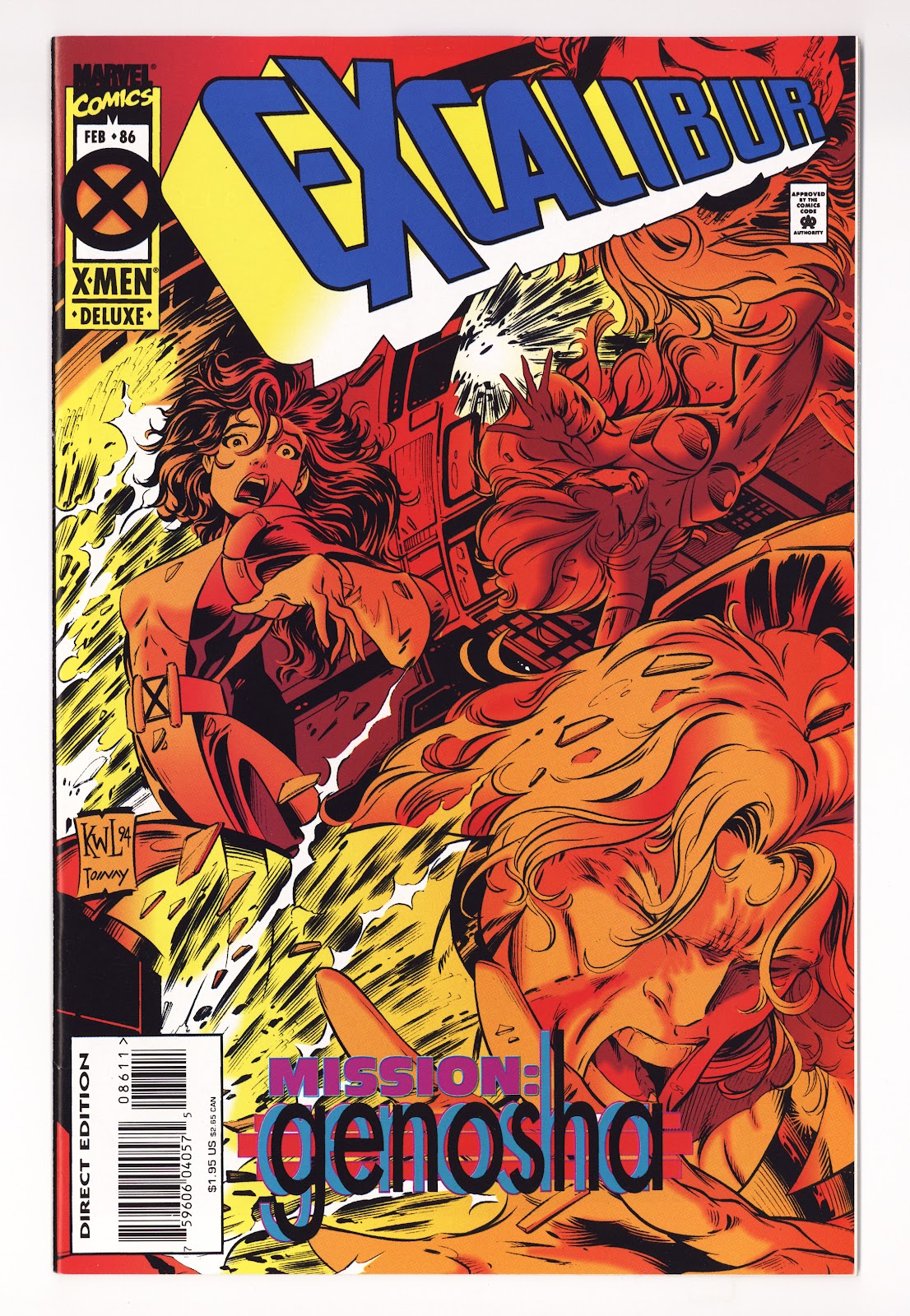 Excalibur Vol 1 86  High Grade   (1995)   Deluxe  