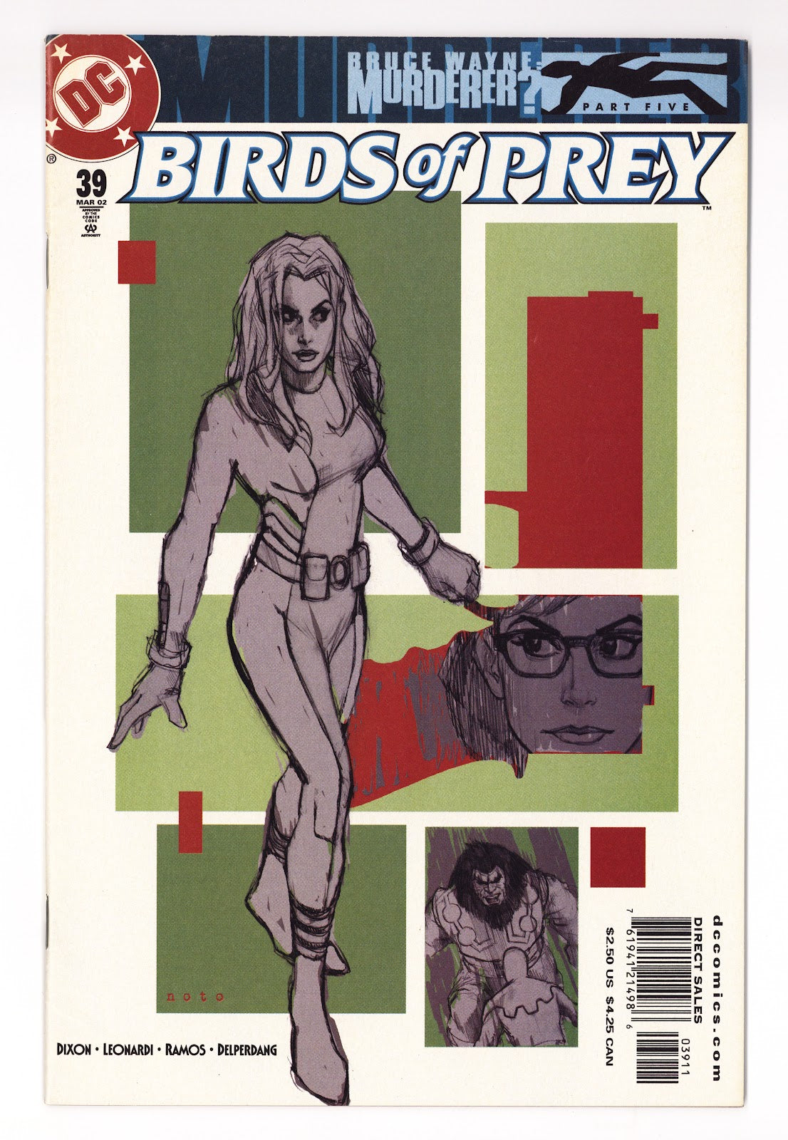 Birds of Prey Vol 1 39 Mid Grade (2002) 