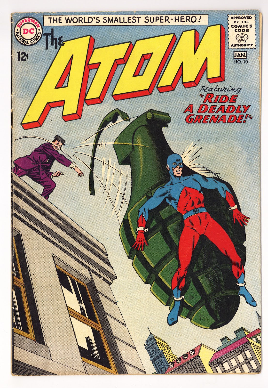 The Atom   10  VG+ (4.5)   (1963)     