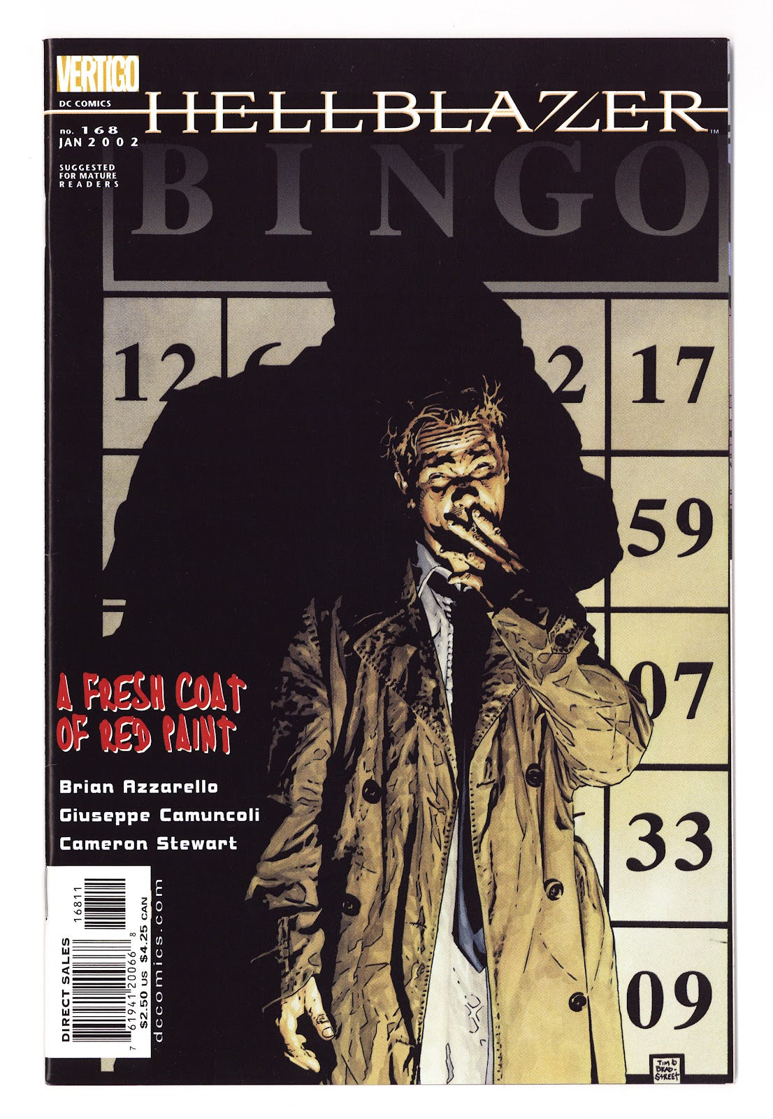 Hellblazer Vol 1 168  High Grade   (2002)