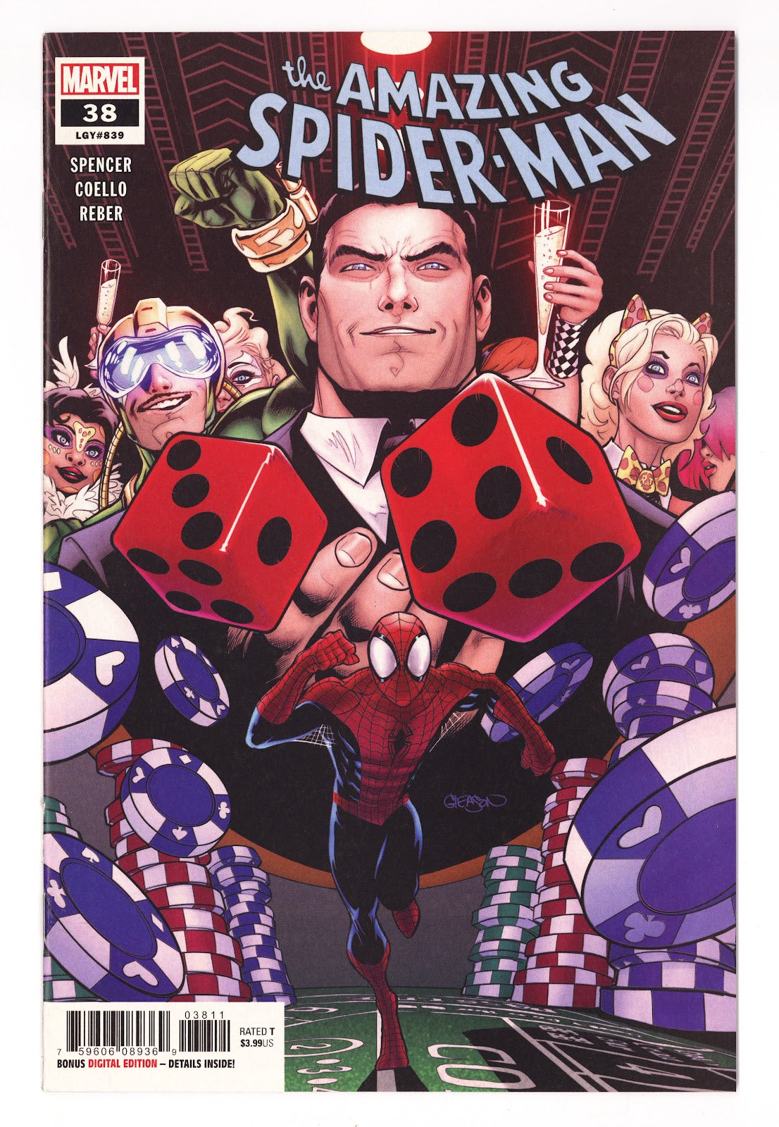 Amazing Spider-Man Vol 5 38 (839) High Grade (2020) 