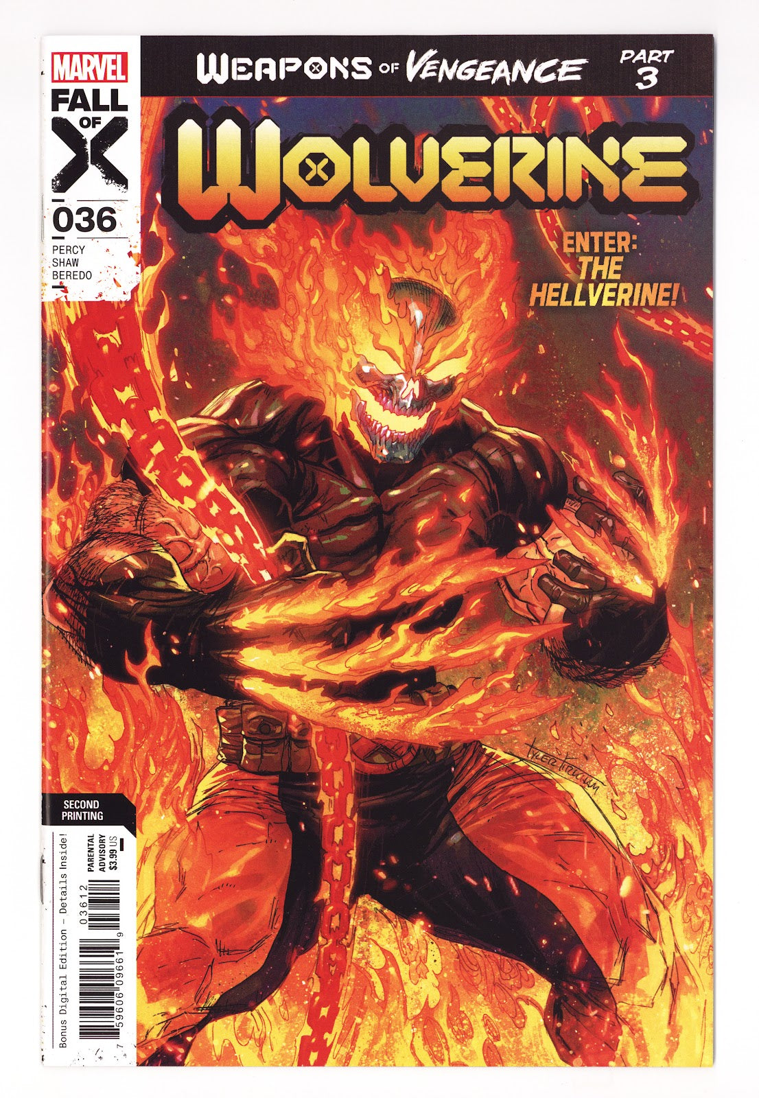 Wolverine Vol 7 36 NM- (9.2) (2023) 2nd Print 
