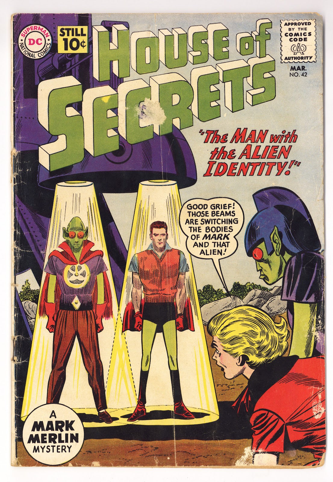 House of Secrets Vol 1 42  GD/VG (3.0)   (1961)     