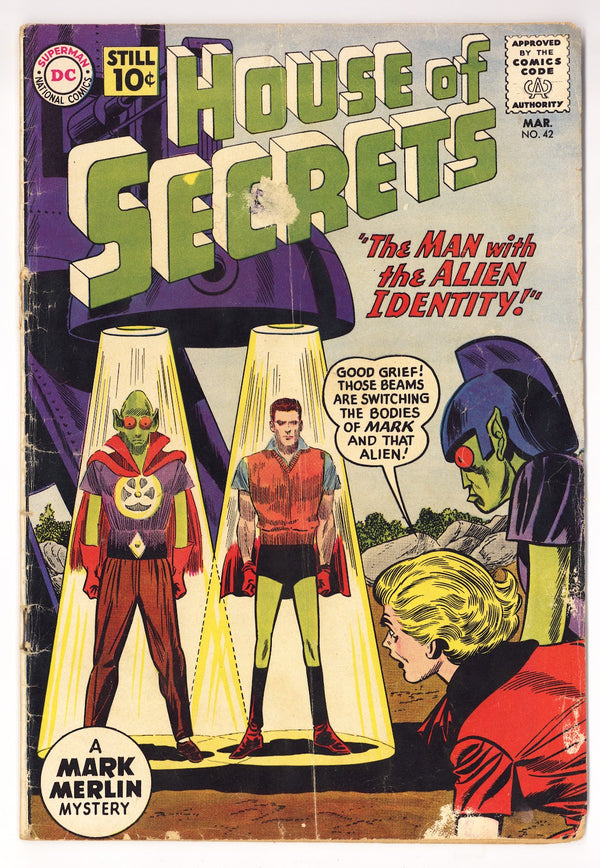 House of Secrets Vol 1 42  GD/VG (3.0)   (1961)