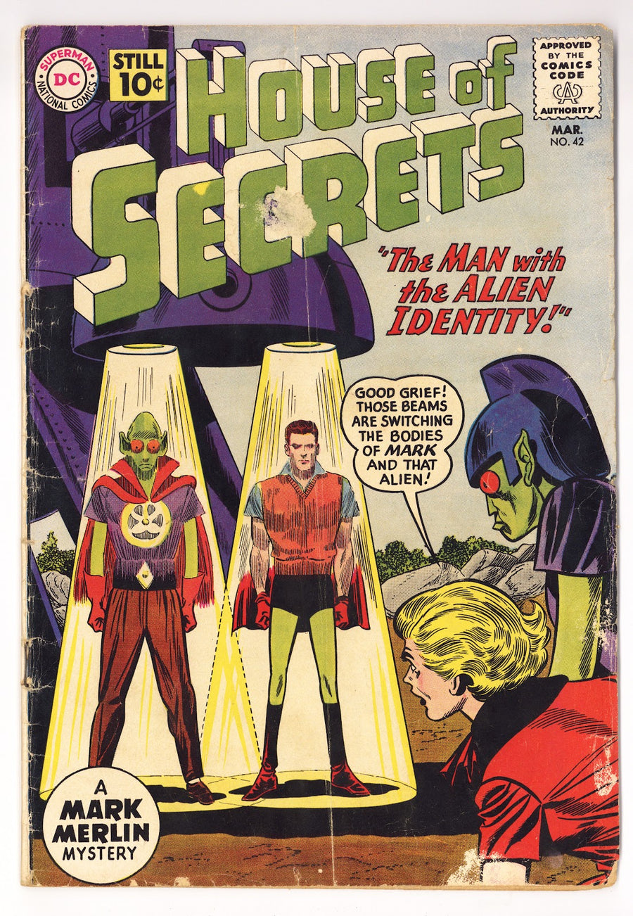 House of Secrets Vol 1 42  GD/VG (3.0)   (1961)     