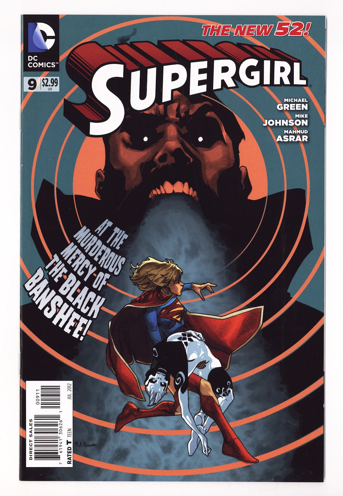 Supergirl Vol 6 9  High Grade   (2012)   Direct Sales  