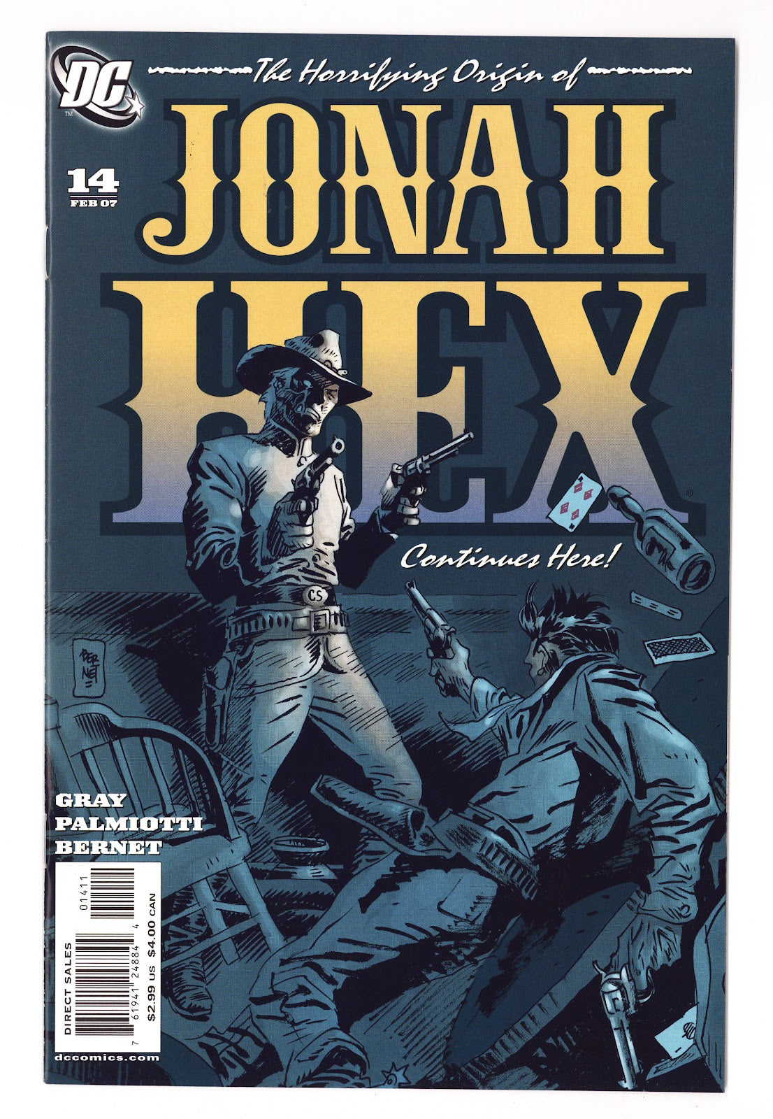 Jonah Hex Vol 2 14  High Grade   (2007)     