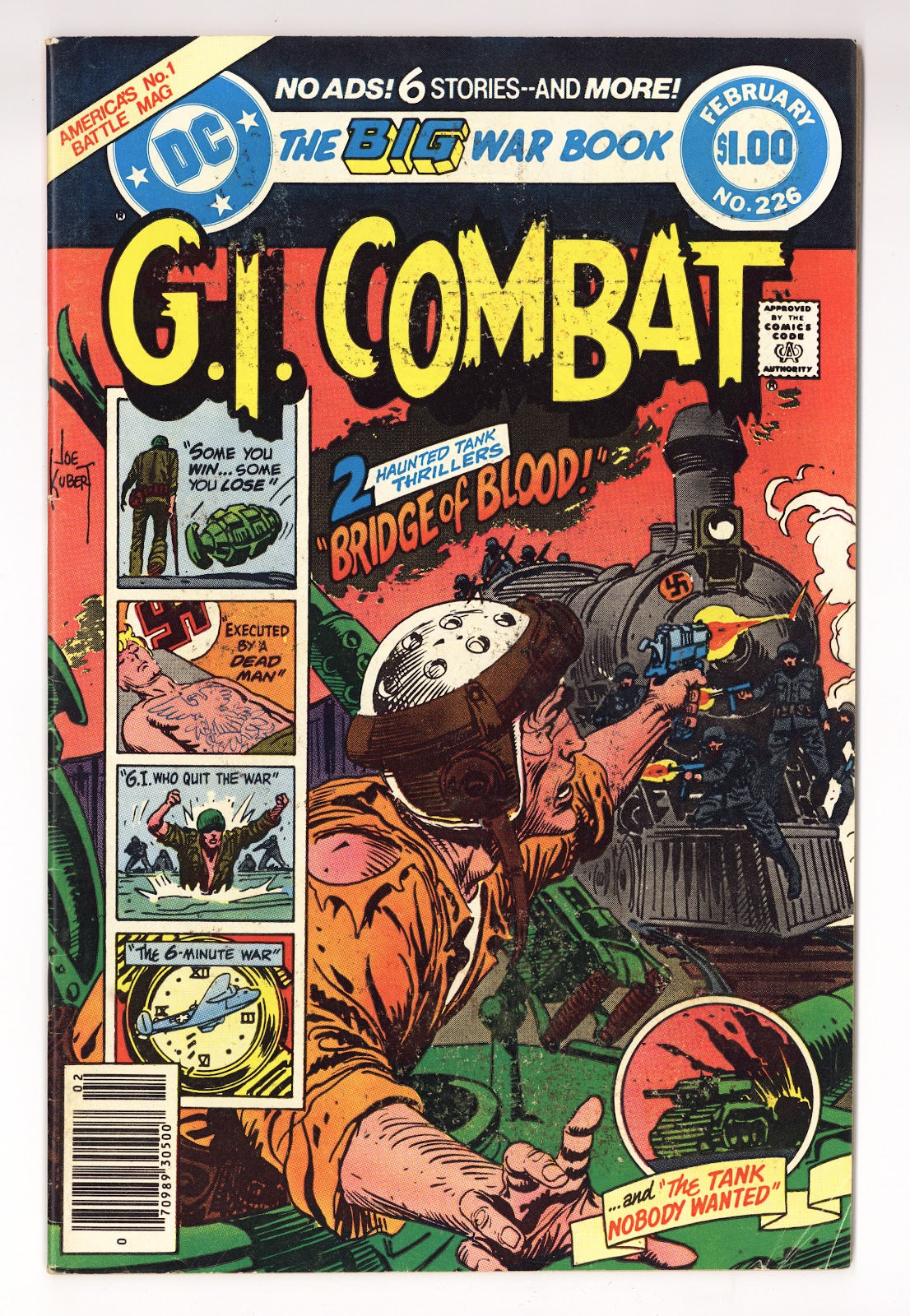 G.I. Combat Vol 1 226  Low Grade   (1981)   Newsstand