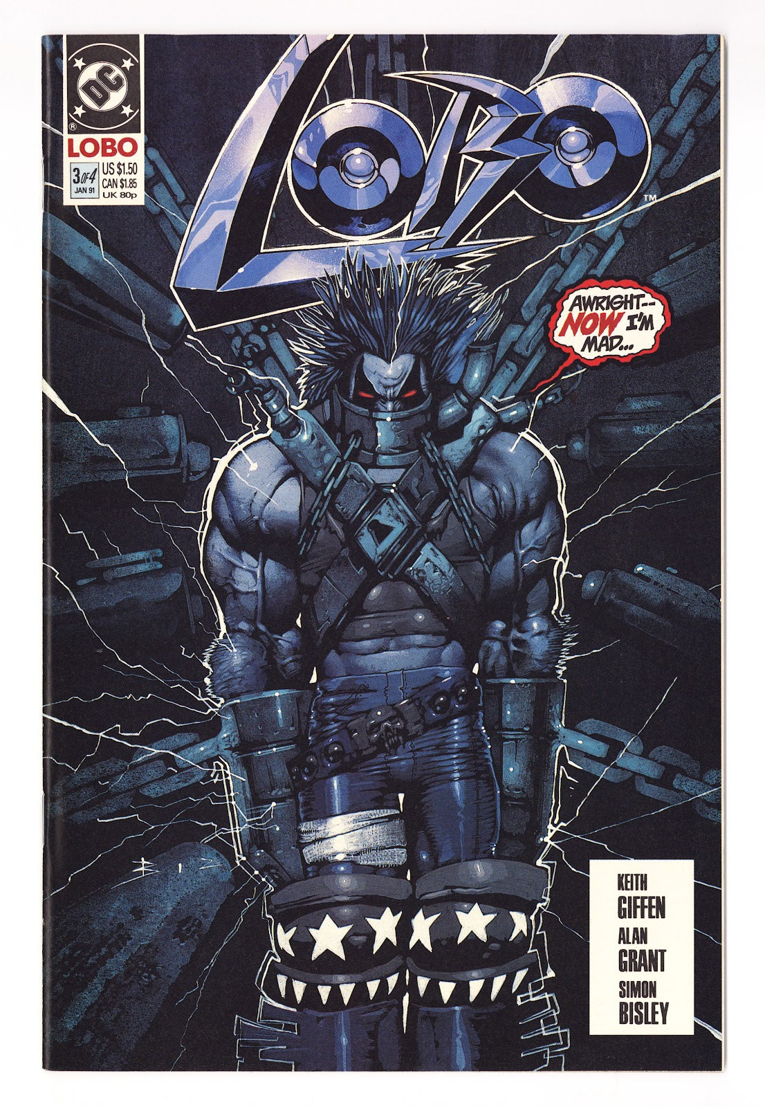 Lobo Vol 1 3  High Grade   (1991)     