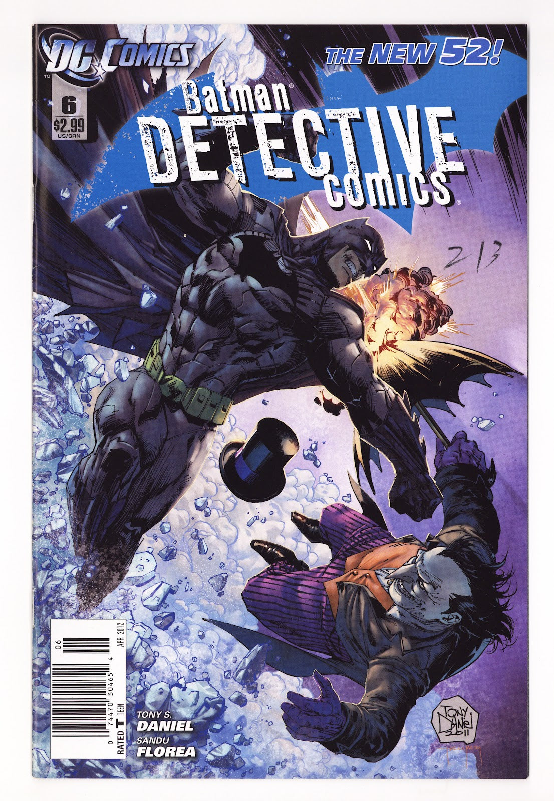 Detective Comics Vol 2 6  Mid Grade   (2012)   Newsstand  