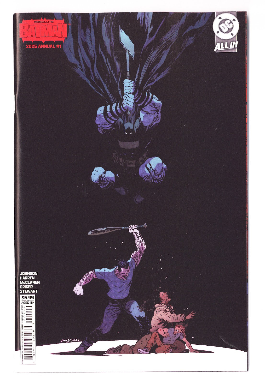 Absolute Batman Annual 1 4th Print Variant (2026)