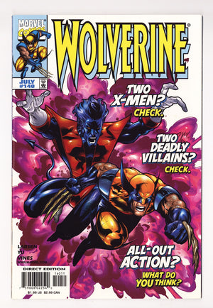 Wolverine Vol 2 140  High Grade   (1999)