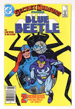 Secret Origins Vol 3 2  Mid Grade   (1986)   Canadian Price Variant