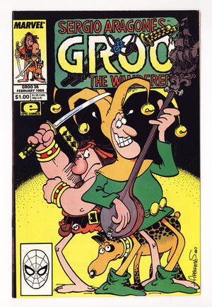 Sergio Aragones Groo the Wanderer Vol 2 36  High Grade   (1988)   Direct