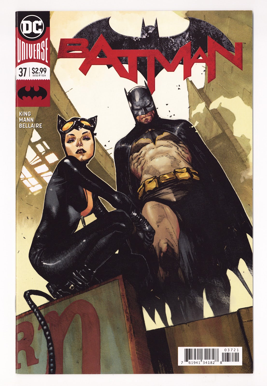 Batman Vol 3 37 VF/NM (9.0) (2018) Coipel Variant 