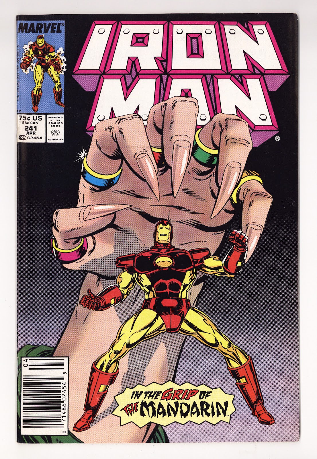 Iron Man Vol 1 241  High Grade   (1989)   Newsstand