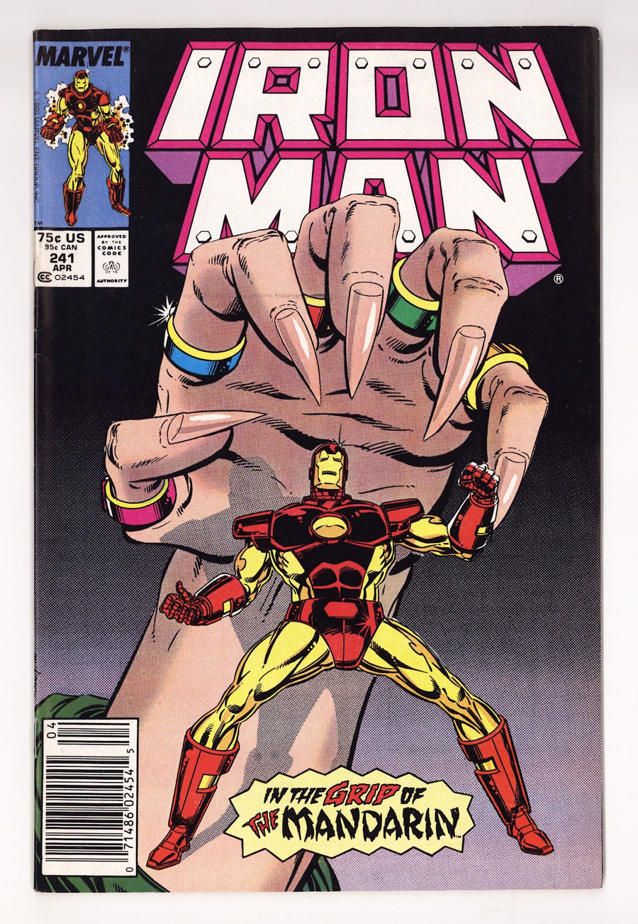 Iron Man Vol 1 241  High Grade   (1989)   Newsstand