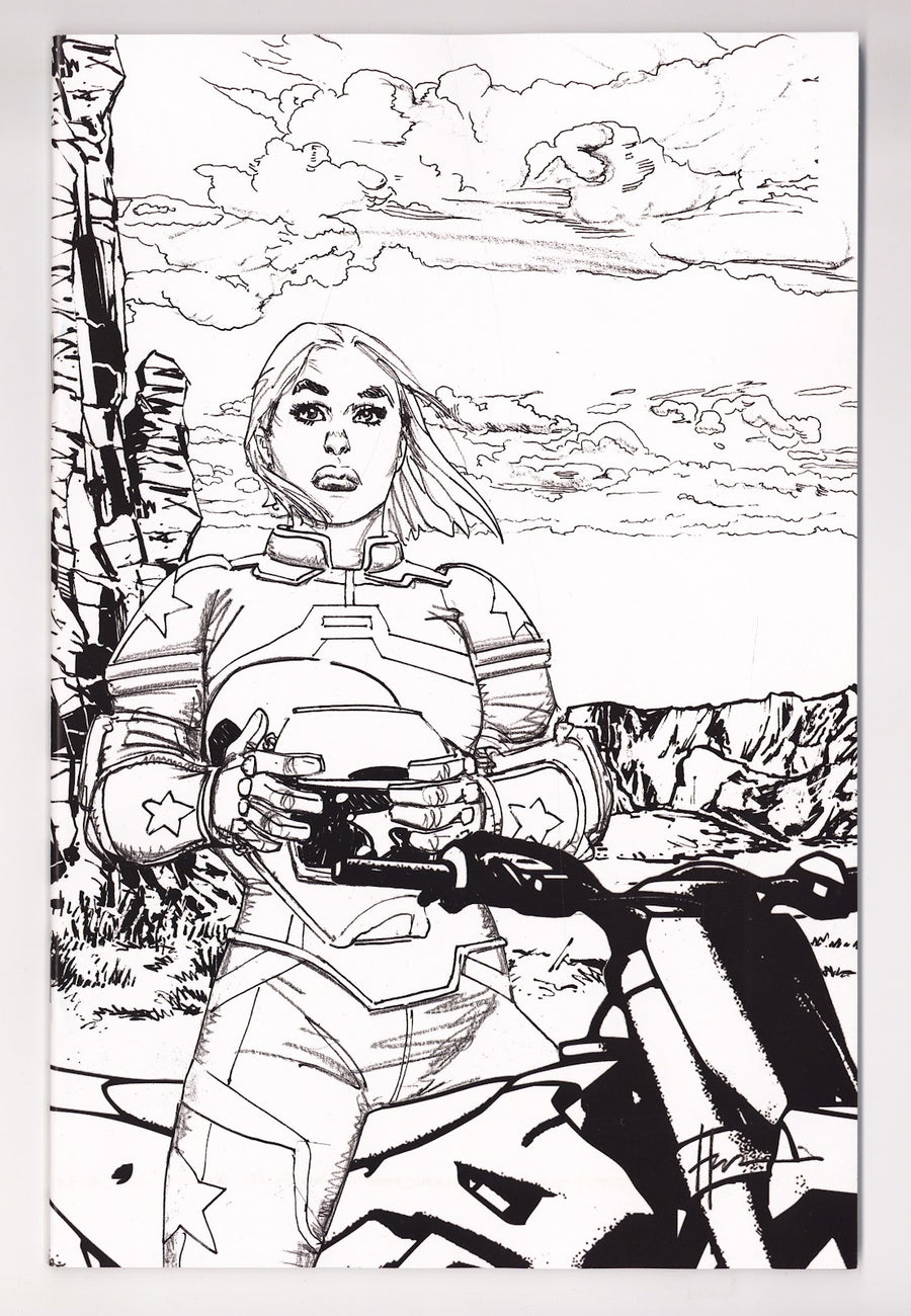Team America Racing Full Throttle Edition 1 Chaykin Virgin B&W Variant (2026)