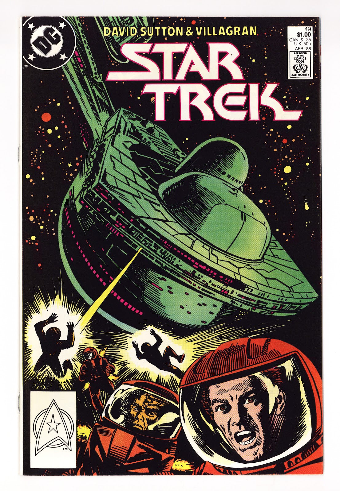 Star Trek Vol 1 49  High Grade   (1988)