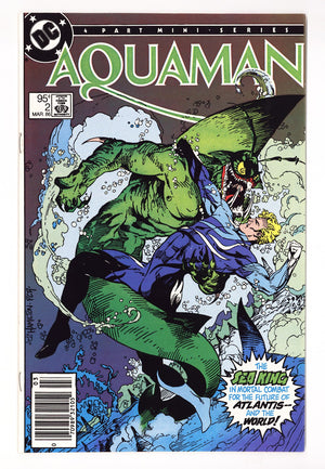 Aquaman Vol 2 2 NM- (9.2) (1986) Canadian Price Variant