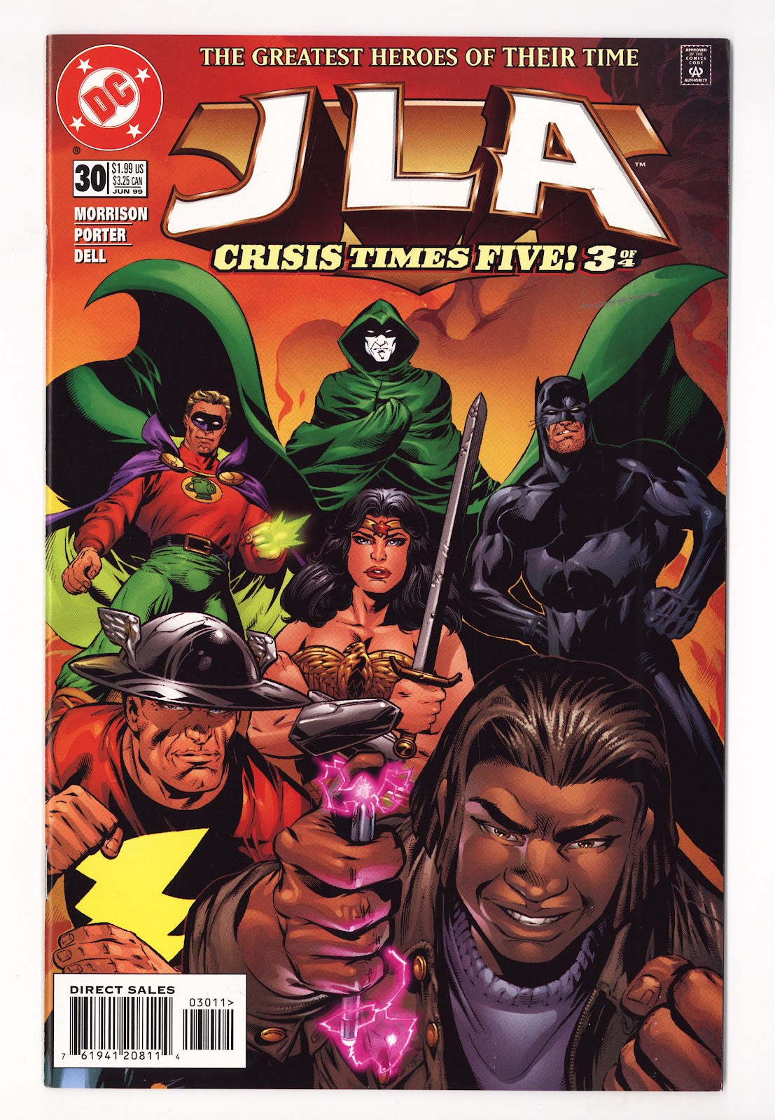 JLA 30 High Grade (1999) Direct Sales 