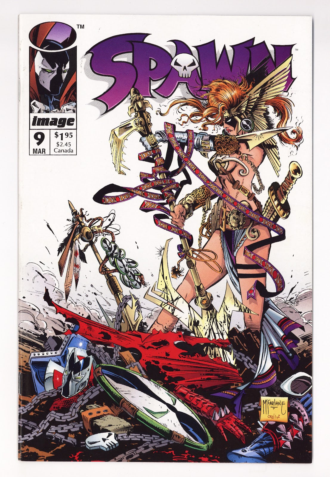 Spawn 9 VF+ (8.5) (1993) 