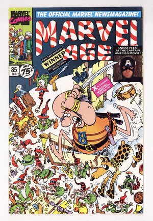 Marvel Age 85 High Grade (1990)