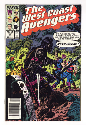 West Coast Avengers Vol 2 39  Mid Grade   (1988)   Newsstand