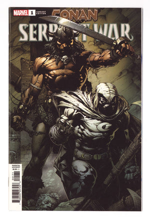 Conan: Serpent War 1 NM- (9.2) (2020) Finch Incentive Variant