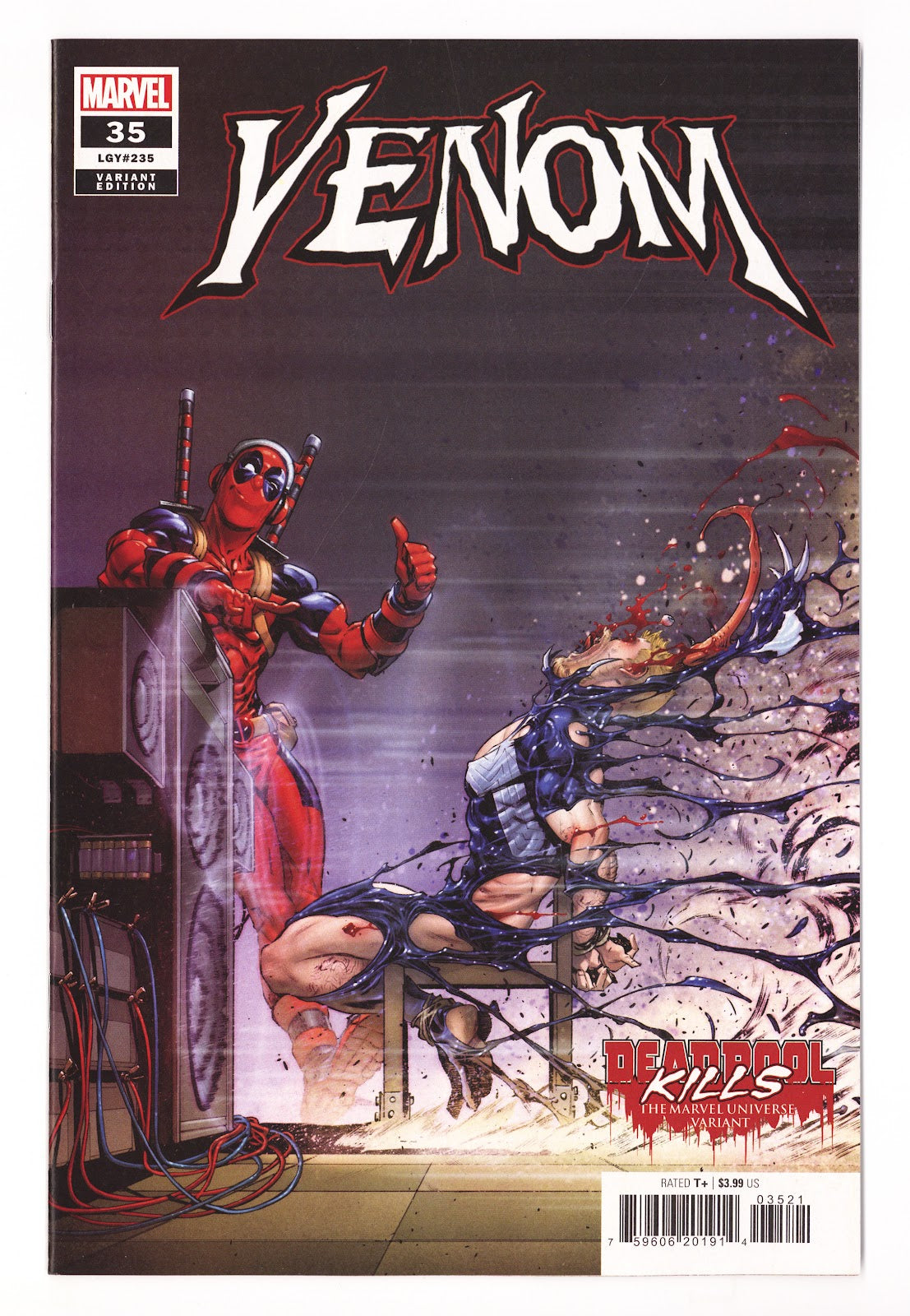 Venom Vol 5 35 (235) High Grade (2024) Coello Deadpool Kills the Marvel Universe Variant 