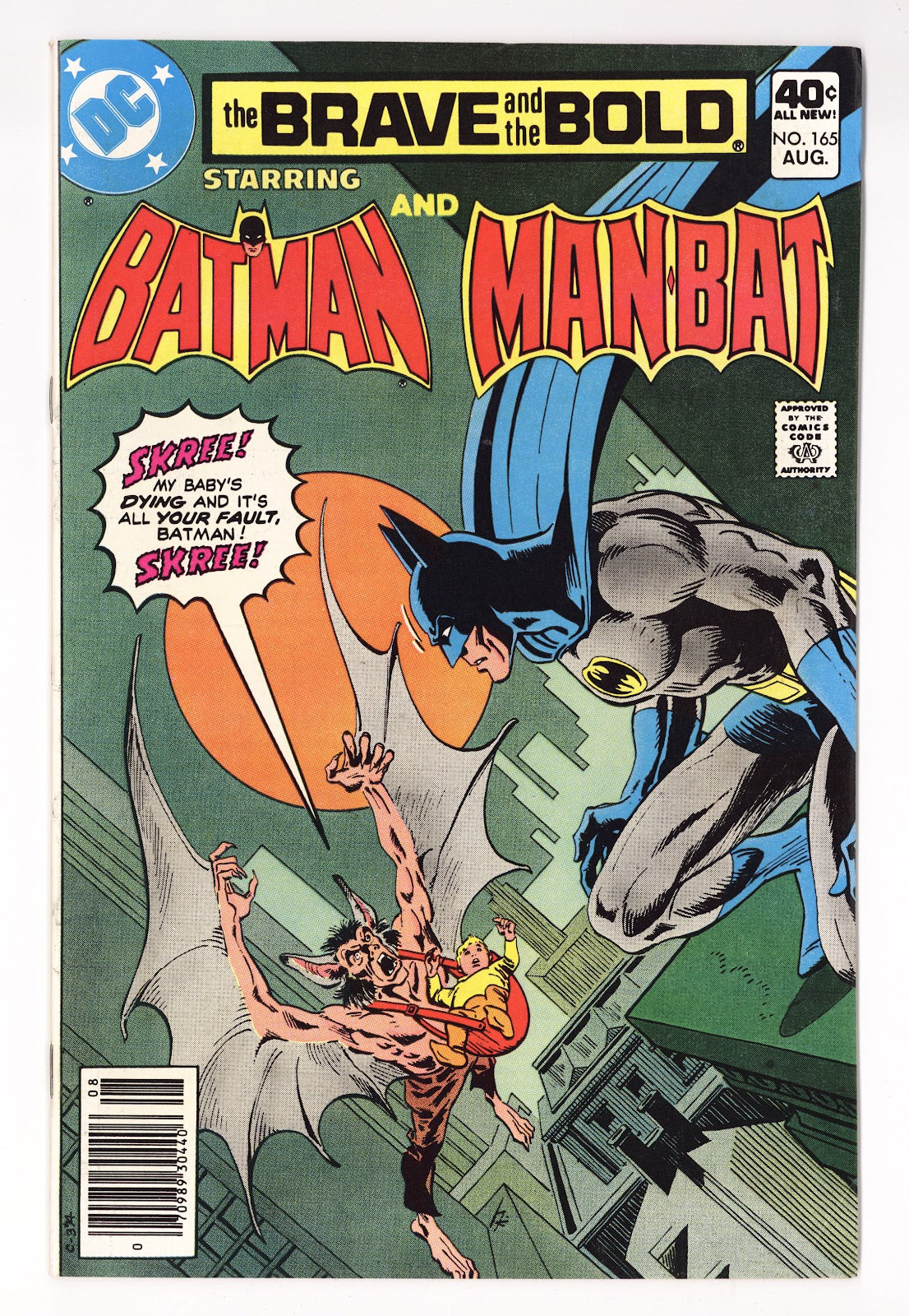 The Brave and the Bold Vol 1 165 High Grade (1980) 