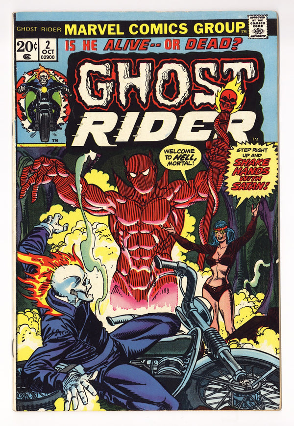 Ghost Rider Vol 1 2  VG/FN (5.0)   (1973)