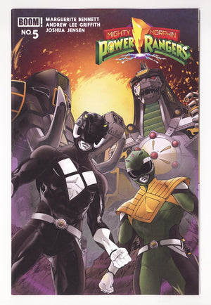 Mighty Morphin Power Rangers #5 (2026) Griffith Variant