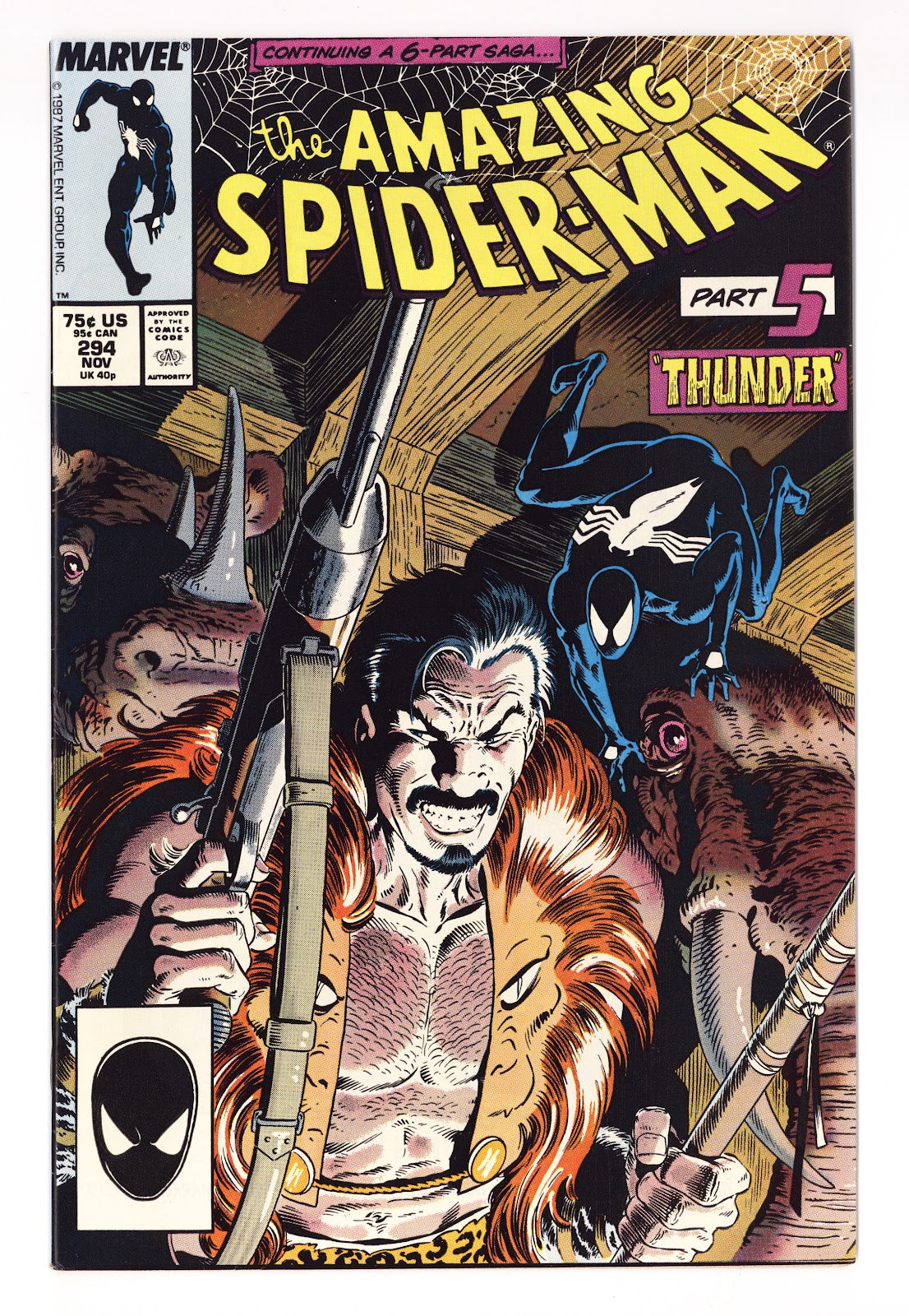 The Amazing Spider-Man Vol 1 294 VF (8.0) (1987) 