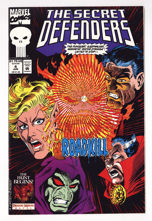 The Secret Defenders Vol 1 4 High Grade (1993)