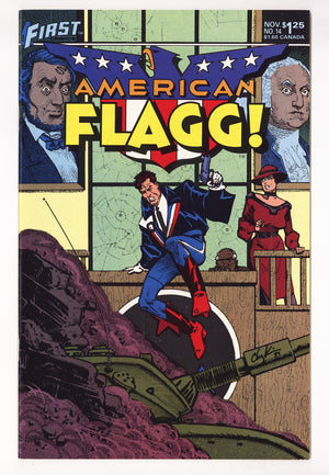 American Flagg! Vol 1 14 High Grade (1984)