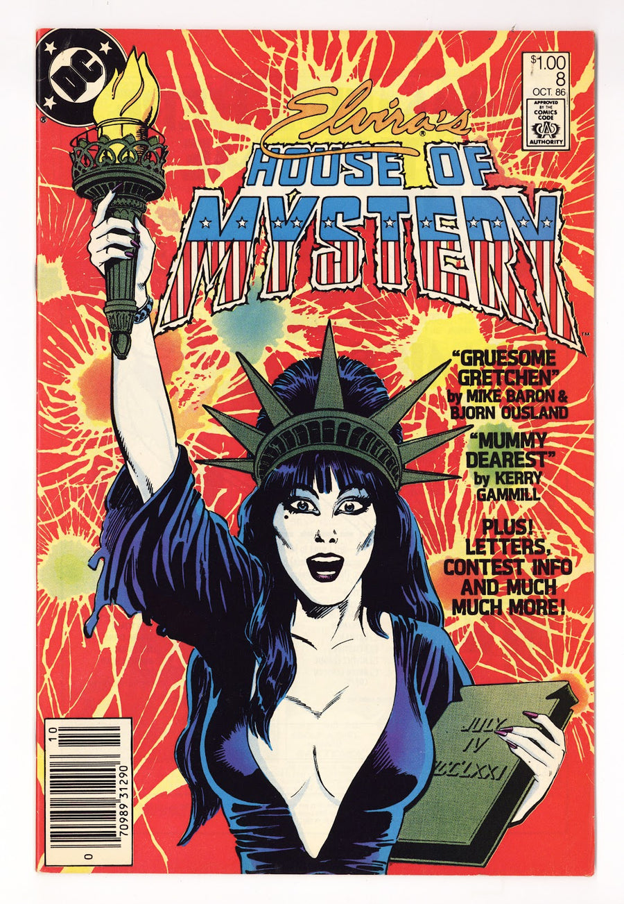 Elvira's House of Mystery   8  VF (8.0)   (1986)   Canadian  
