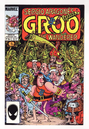 Sergio Aragones Groo the Wanderer Vol 2 24  High Grade   (1987)   Direct
