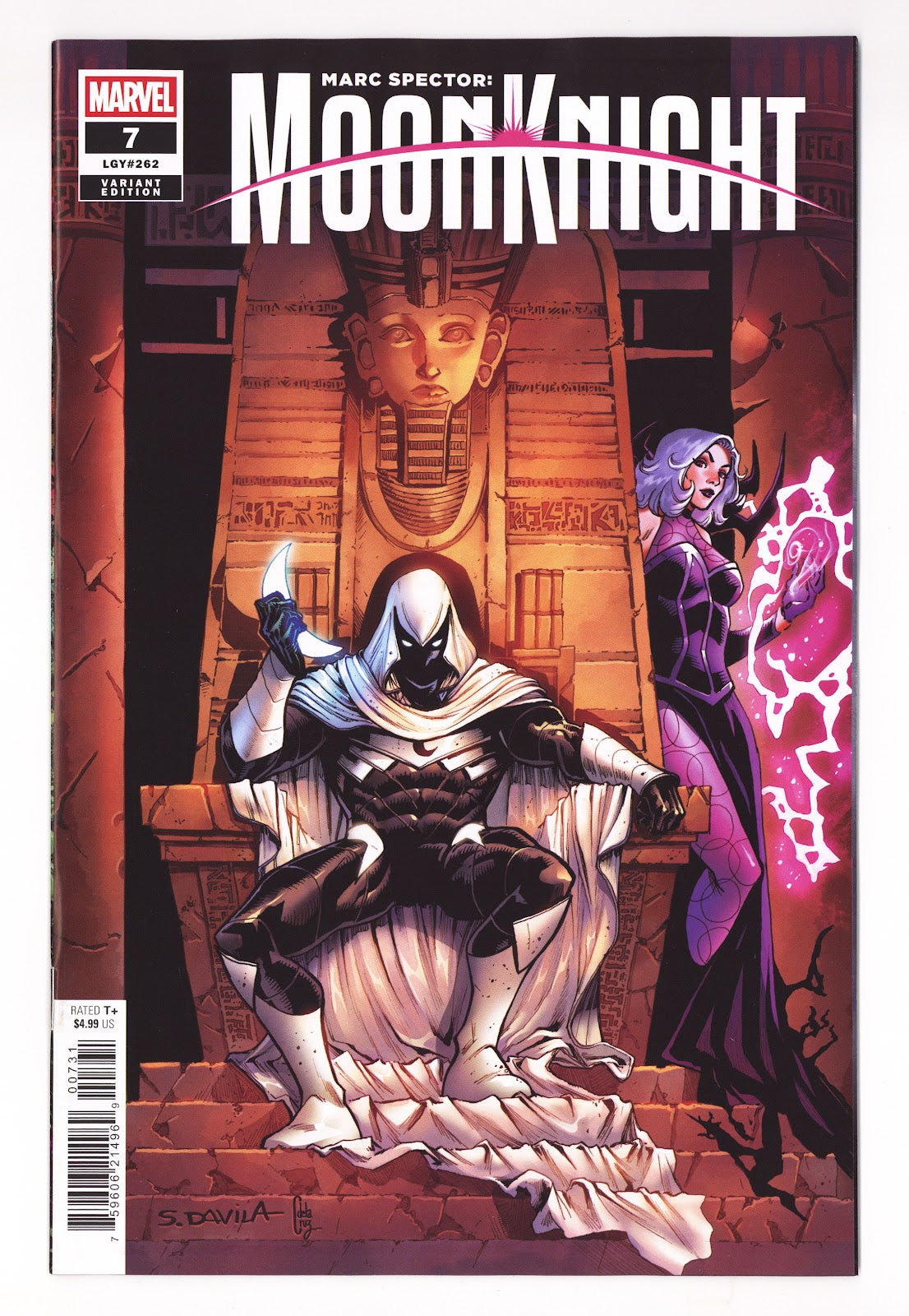 Marc Spector: Moon Knight Vol 2 7 Davila Variant (2026)