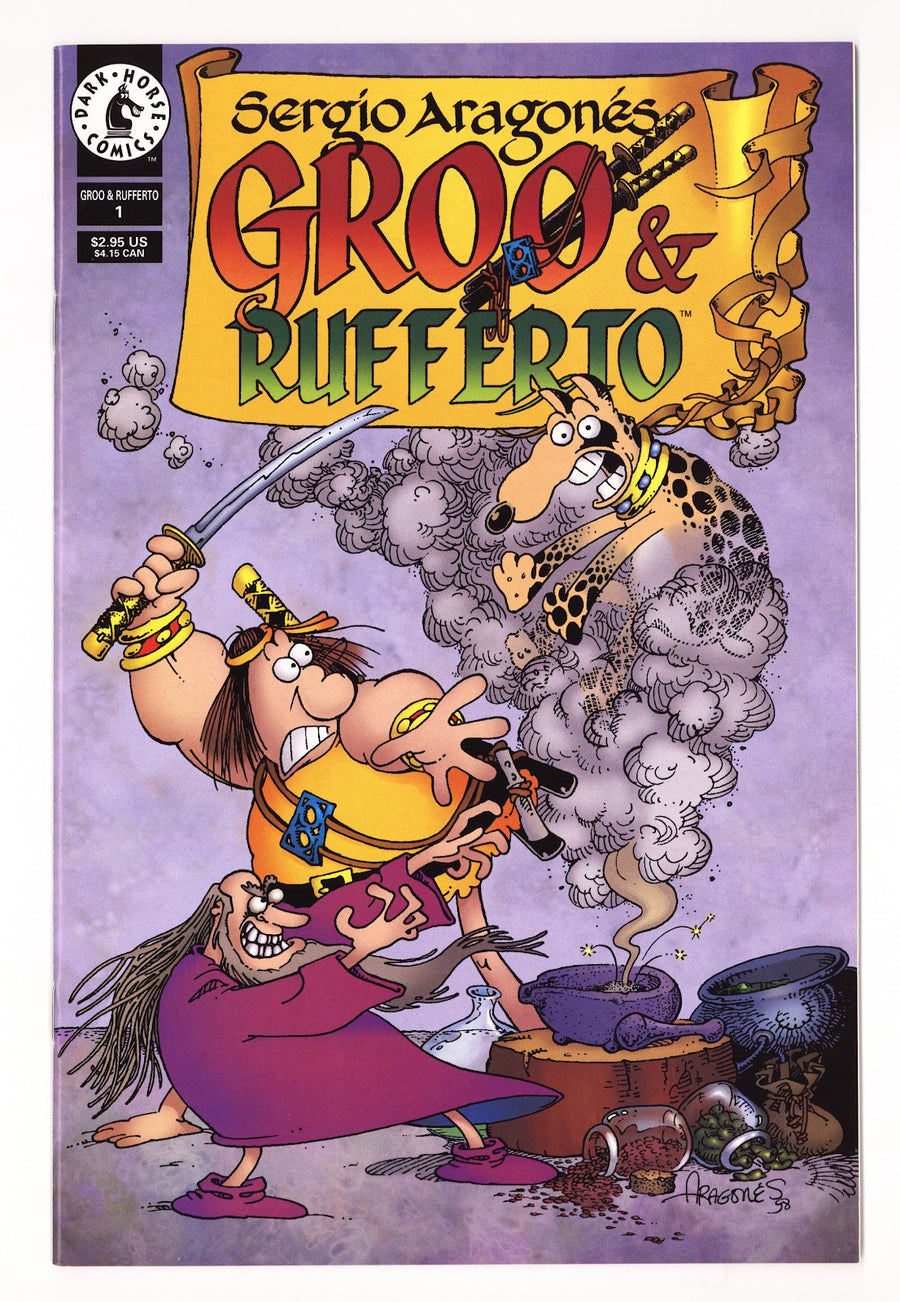 Sergio Aragones' Groo and Rufferto   1  High Grade   (1998)