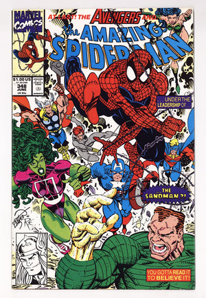 The Amazing Spider-Man Vol 1 348 High Grade (1991)
