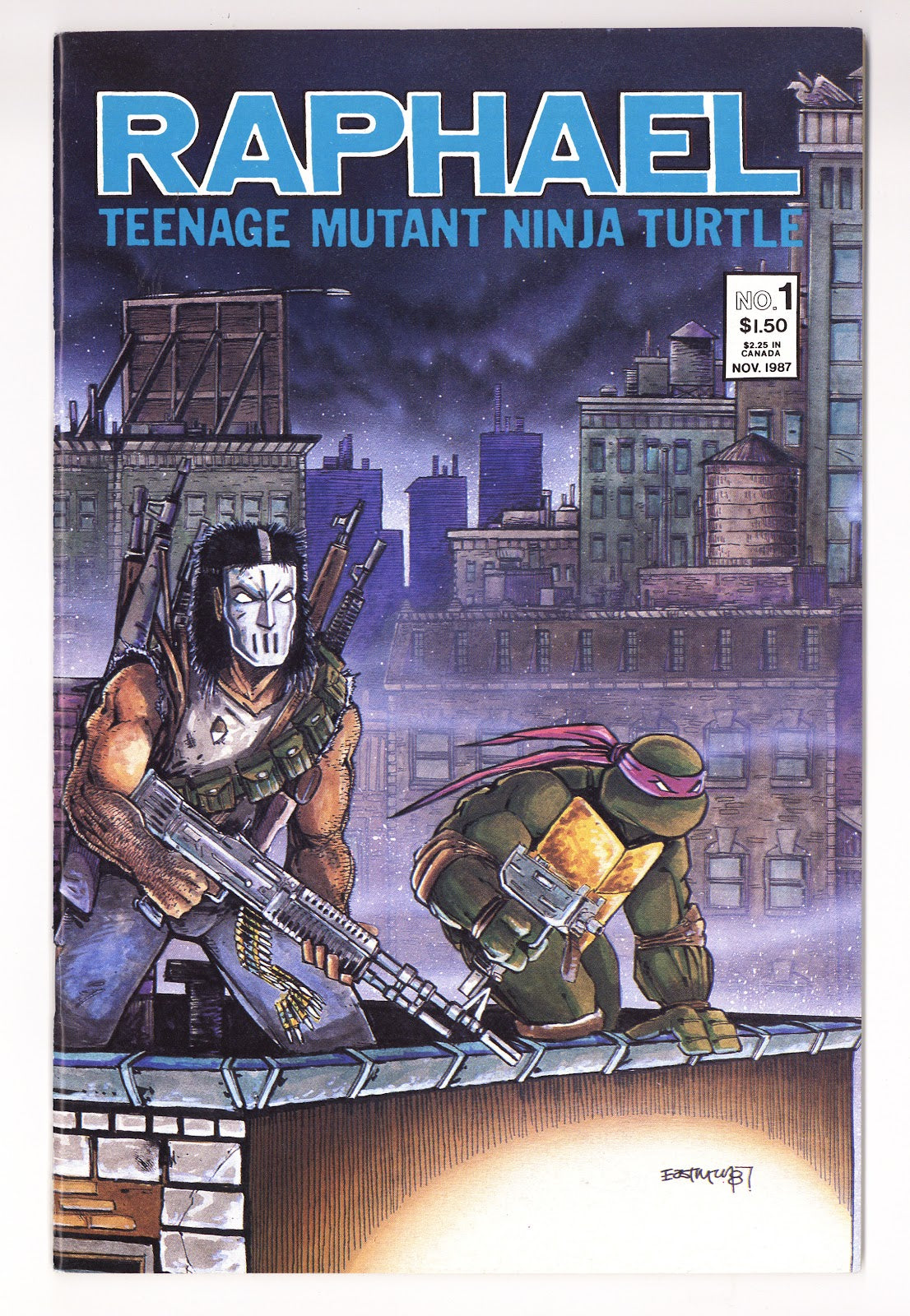 Raphael, Teenage Mutant Ninja Turtle Vol 1 1  VF/NM (9.0)   (1987)   2nd printing  