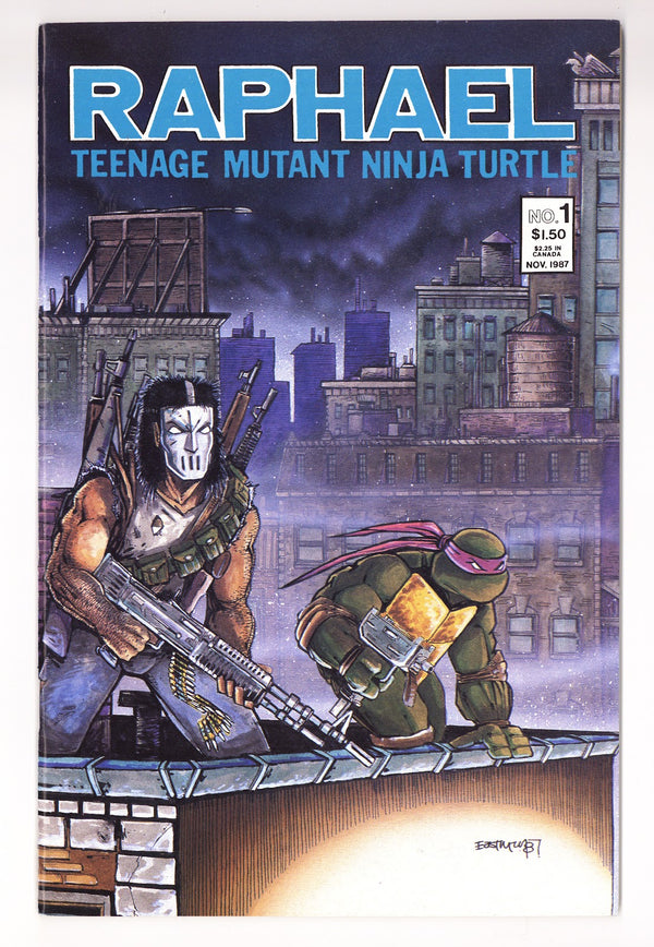 Raphael, Teenage Mutant Ninja Turtle Vol 1 1  VF/NM (9.0)   (1987)   2nd printing