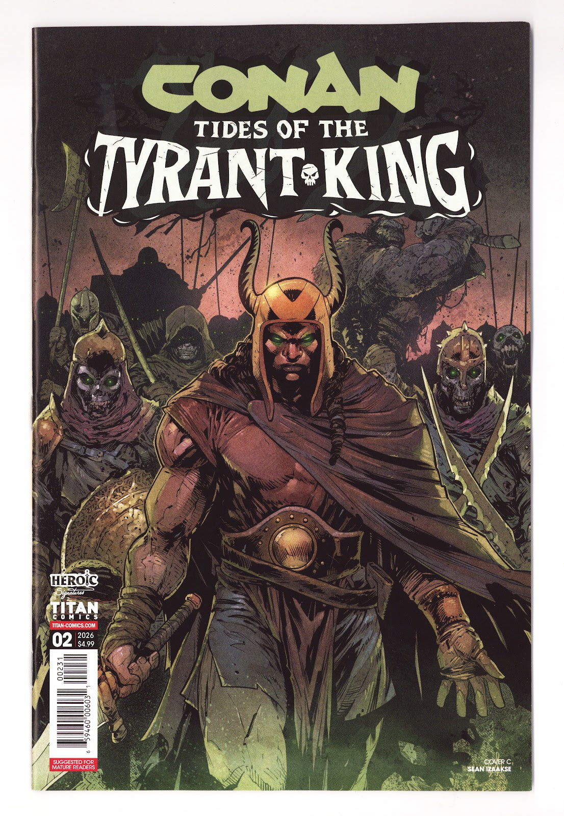 Conan the Barbarian Tides of the Tyrant King #2 (2026) Isaacs Variant
