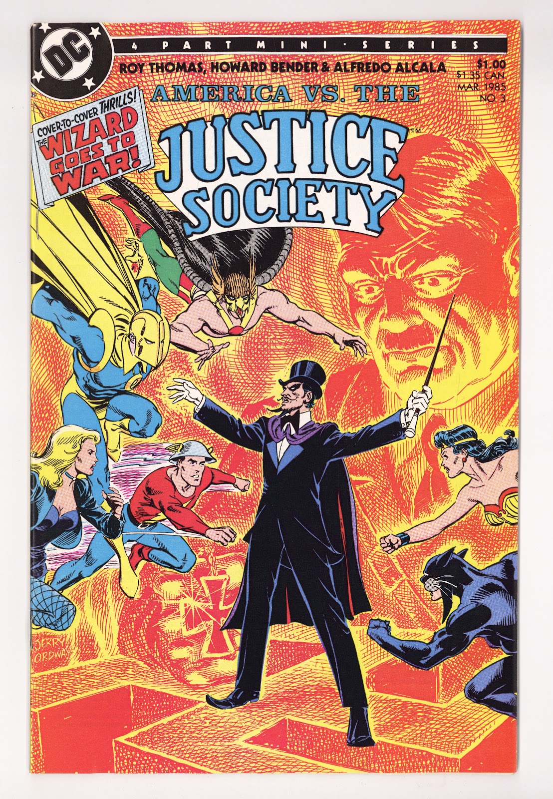 America vs. the Justice Society 3 High Grade (1985)  