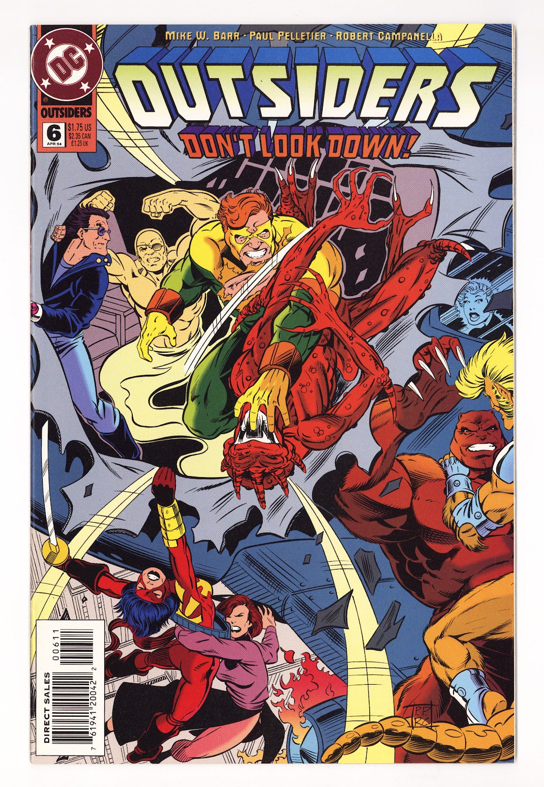 Outsiders Vol 2 6  High Grade   (1994)
